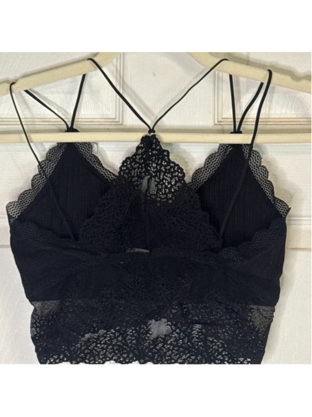 Women's Anemone Black Lace Bralette M/L - Picture 2 of 3